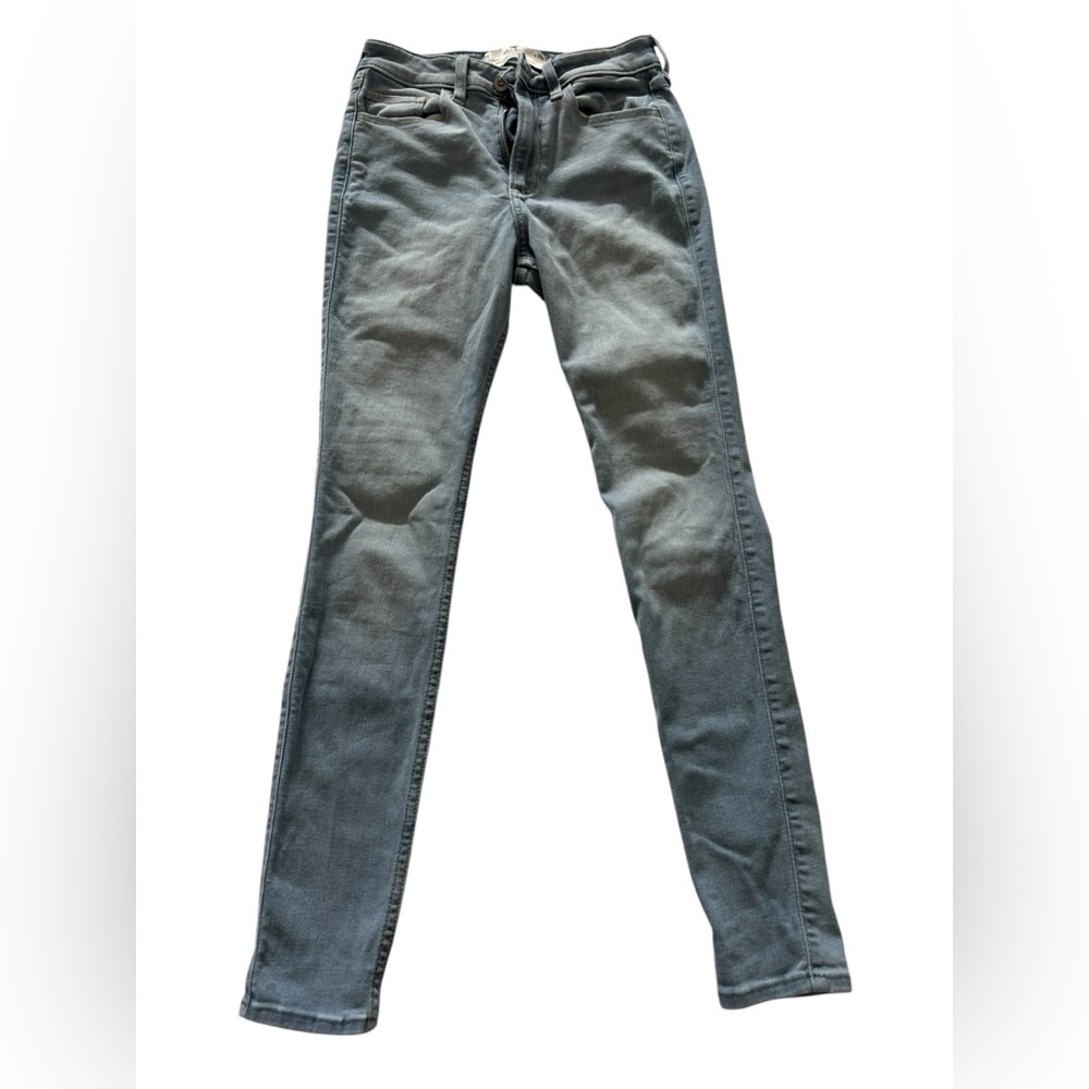 Hollister Light Blue Skinny Jeans with Modern Fit